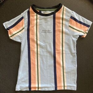 Denim & Flower Kids Shirt